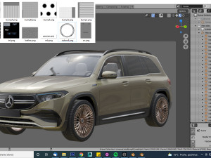 mercedes-benz eqb 2022 3Dモデル