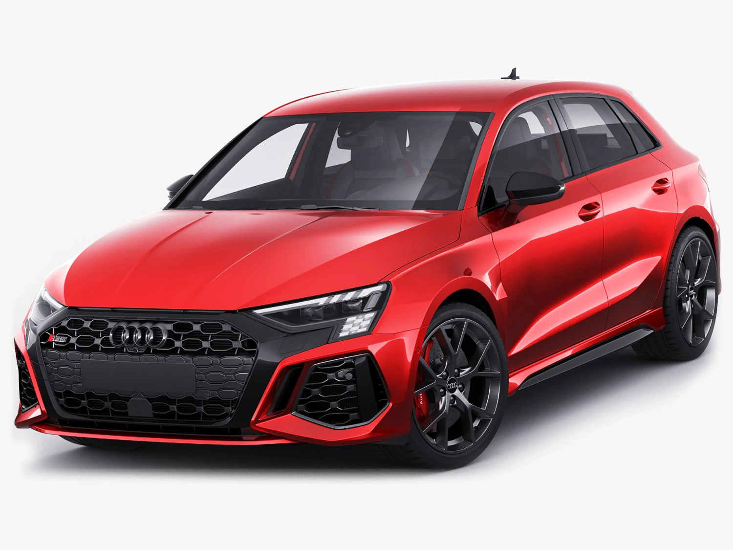 audi rs3 sportback 2022 Modelo 3D .c4d .max .obj .3ds .fbx .stl .blend