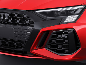 audi rs3 sportback 2022 3D 模型