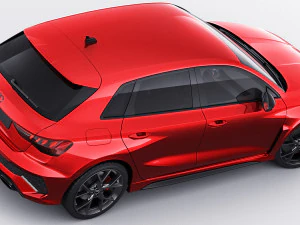 audi rs3 sportback 2022 Modelo 3D