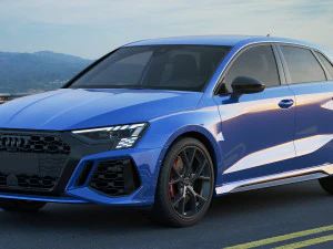 audi rs3 sportback 2022 Modelo 3D