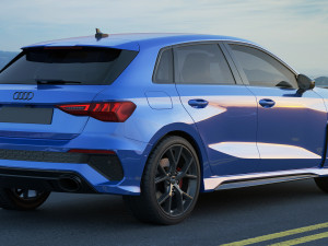 audi rs3 sportback 2022 3D 模型