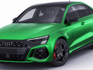 audi rs3 sedan 2022 3D Model