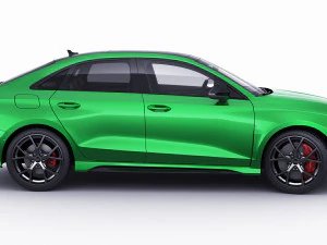 audi rs3 sedan 2022 3D Model