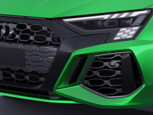 audi rs3 sedan 2022 Model 3D