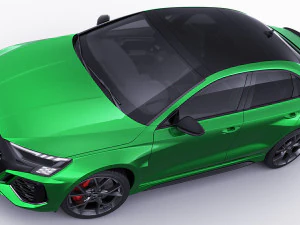 audi rs3 sedan 2022 3D Model