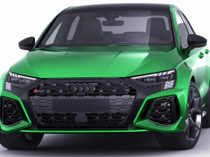 audi rs3 sedan 2022 Model 3D