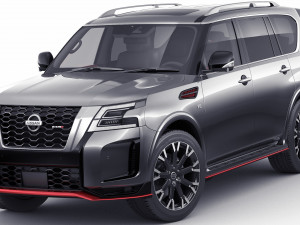 nissan patrol nismo 2021 3D 모델