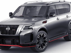 nissan patrol nismo 2021 3D Model