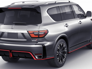 nissan patrol nismo 2021 3D 모델