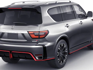 nissan patrol nismo 2021 3D Model