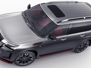 nissan patrol nismo 2021 3D 모델