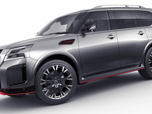 nissan patrol nismo 2021 3D 모델