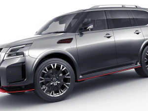 nissan patrol nismo 2021 3D Model