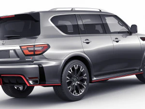 nissan patrol nismo 2021 3D Model