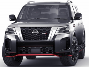 nissan patrol nismo 2021 3D 모델