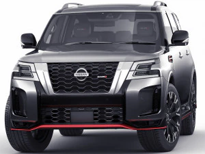 nissan patrol nismo 2021 3D Model