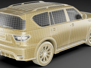 nissan patrol nismo 2021 3D 모델