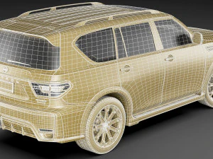 nissan patrol nismo 2021 3D Model