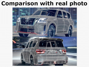 nissan patrol nismo 2021 3D 모델