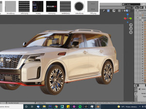 nissan patrol nismo 2021 3D 모델