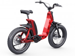 electric bicycle 3D मॉडल