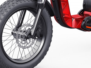 electric bicycle 3D मॉडल