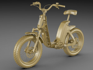 electric bicycle 3D मॉडल
