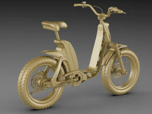 electric bicycle 3D Model