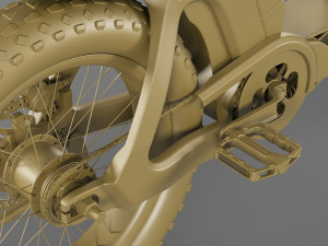 electric bicycle 3D मॉडल