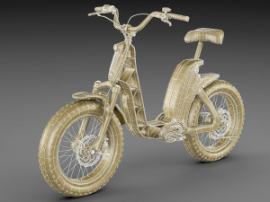 electric bicycle 3D मॉडल