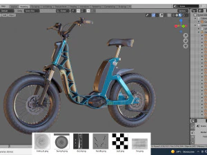 electric bicycle 3D Model
