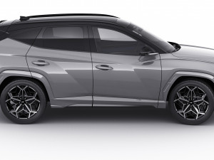 hyundai tucson 2021 n-line eu and us Model 3D