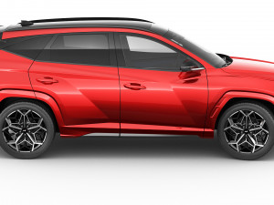 hyundai tucson 2021 n-line eu and us Model 3D