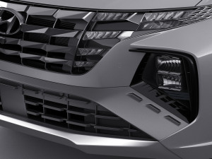 hyundai tucson 2021 n-line eu and us Model 3D