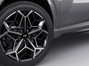 hyundai tucson 2021 n-line eu and us Model 3D