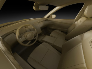 hyundai tucson 2021 n-line eu and us Model 3D