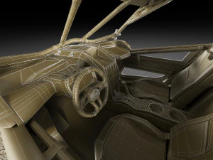 generic buggy 3D Model