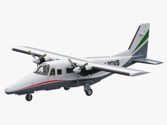 vulcanair a-viator 3D Model .c4d .max .obj .3ds .fbx .stl .blend 