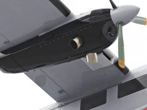 vulcanair a-viator 3D Model