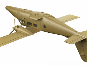 vulcanair a-viator 3D Model