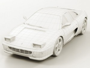 ferrari f355 3D 모델