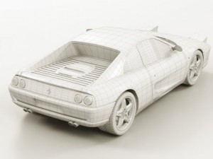 ferrari f355 3D 모델