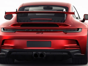 porsche 911 gt3 992 2022 3D Model