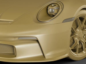 porsche 911 gt3 992 2022 3Dモデル