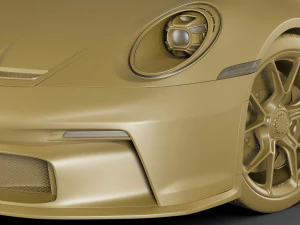 porsche 911 gt3 992 2022 3D Model