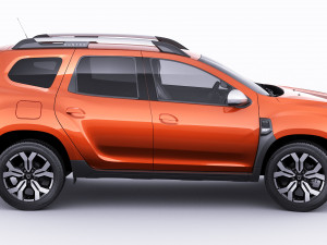 dacia duster 2022 3D Model
