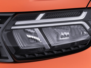 dacia duster 2022 3D Model