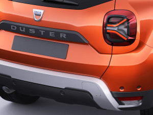 dacia duster 2022 3D Model