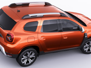 dacia duster 2022 3D Model